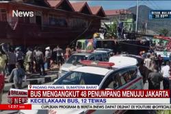 Kecelakaan Maut Bus ALS di Padang Panjang Tewaskan 12 Orang, Jalur Terminal Bukit Surungan Ditutup
