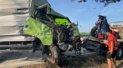 3 Truk Kecelakaan Beruntun di Jombang