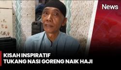 Kisah Inspiratif Tukang Nasi Goreng di Bali Naik Haji setelah Menabung 12 Tahun