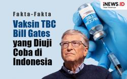 Infografis Fakta-Fakta Vaksin TBC Bill Gates yang Diuji Coba di Indonesia