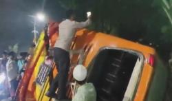 Bus Rombongan Warga Citeureup Kecelakaan di Pandeglang, 60 Luka-Luka