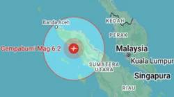 Update Dampak Gempa M6,2 Guncang Aceh Barat Daya, 3 Rumah Rusak dan Jalan Ambruk<