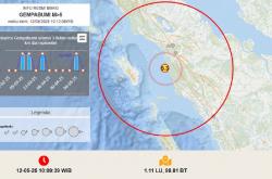 Breaking News, Gempa Terkini M 5,3 Guncang Padangsidimpuan<