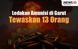 Infografis Daftar Nama 13 Korban Tewas Ledakan Amunisi di Garut