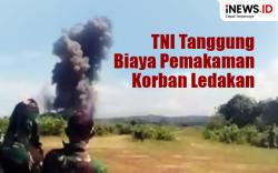 Infografis TNI bakal Tanggung Biaya Pemakaman Korban Ledakan 