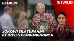 Headline iNEWS.ID: Jokowi Silaturahmi ke Kasmudjo Dosen Pembimbingnya di UGM di tengah Polemik Ijazah Palsu