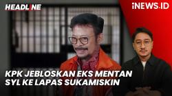 Headline iNEWS.ID: KPK Jebloskan Eks Mentan SYL ke Lapas Sukamiskin