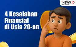 Infografis 4 Kesalahan Finansial yang Wajib Dihindari di Usia 20-an