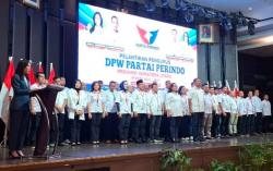 Ketua Umum DPP Perindo Angela Tanoesoedibjo Lantik Pengurus DPW Sumut<