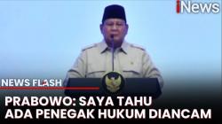 Prabowo: Penegak Hukum Diancam hingga Selamatkan Ratusan Triliun