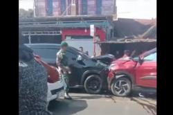 Kecelakaan di Jalan Poros, Mobil Kapolres Gowa AKBP M Aldi Sulaiman Bertabrakan<
