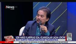 Roy Suryo Tuding UGM Ubah Data Dekan demi Ijazah Jokowi