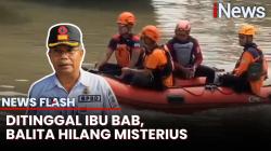 Balita di Pasuruan Hilang Misterius saat Ibu BAB di Sungai