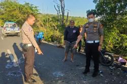 Kecelakaan di Kampar, 2 Siswi Boncengan Motor Tewas usai Tabrak Truk