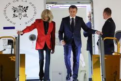 Video Viral Emmanuel Macron Ditampar Istri di Vietnam Trending Topic!