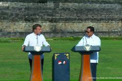 Prabowo Banggakan Candi Borobudur di Hadapan Macron: Mahakarya Peradaban