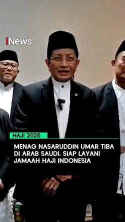Menag Nasaruddin Umar Tiba di Arab Saudi, Siap Layani Jamaah Haji Indonesia