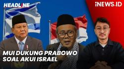 Headline iNEWS.ID: MUI Dukung Prabowo soal Akui Israel jika Palestina Merdeka