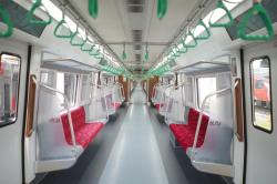 FOTO: Intip Jeroan KRL asal China yang Baru Beroperasi