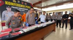 Polres Banjarbaru Gagalkan Peredaran Narkoba Senilai Rp6,5 Miliar<