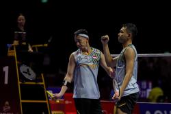 Indonesia Open 2025: Fajar/Rian Bikin Keok Pebulu Tangkis Denmark