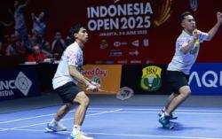 Sabar/Reza Kalah, Tuan Rumah Tanpa Gelar di Indonesia Open 2025