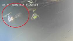 Detik-Detik 2 Mobil Polisi dan Ertiga Kejar-kejaran Berujung Kecelakaan Terekam CCTV