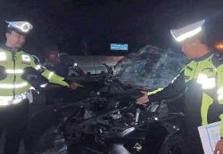 Identitas 3 Korban Tewas Kecelakaan Minibus Tabrak Truk di Tol Bakter, Warga Lampung Timur