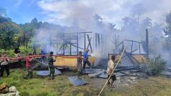 Rumah Anggota DPRD Mentawai Hangus Terbakar