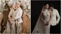 Alyssa Daguise di Hari Pernikahan: Akad Pakai Kebaya Tex Saverio, Resepsi Dress Hian Tjen!