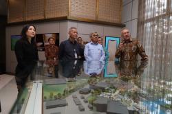 Pimpinan KPK dan Dewas Disambut Hangat Angela Tanoesoedibjo di iNews Tower