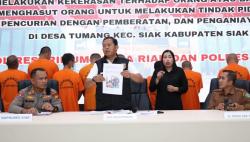 Polisi Tetapkan 13 Tersangka Kasus Pembakaran Kantor SSL Siak Riau
