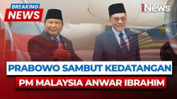 Prabowo Sambut PM Anwar Ibrahim di Lanud TNI AU Halim Perdanakusuma