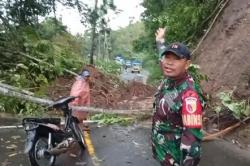 Longsor Tutup Total Jalan Raya Malang–Lumajang, Arus Lalu Lintas Lumpuh