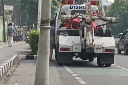 2 Petugas Dishub Jakarta Diperiksa Buntut Terima Rokok dari Sopir Bajaj