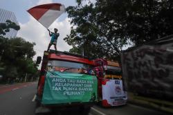 Ratusan Sopir Truk Unjuk Rasa Tolak Kebijakan Zero ODOL