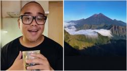 Merinding, Saykoji Alami Hal Mistis saat Naik Gunung Rinjani