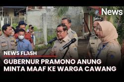 Gubernur Pramono Minta Maaf soal Banjir Cawang: Kami Tak Bisa Memuaskan Semua