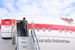 Prabowo Bertolak ke Doha, bakal Bertemu Emir Qatar