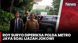 Alasan Roy Suryo Ogah Jawab Pertanyaan Penyidik saat Diperiksa Soal Ijazah Jokowi