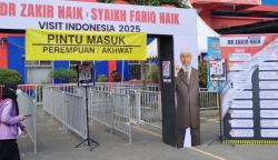 Ceramah Zakir Naik di Malang Dijaga Ketat Polisi, Peserta Wajib Scan Barcode