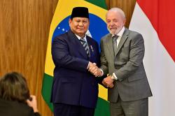 Bertemu Prabowo, Presiden Brasil Lula Puji RI Suarakan Perdamaian dan Keadilan