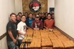Polisi Gagalkan Peredaran Narkoba di Simpang Rimbo Jambi, Temukan Ganja 200 Kg<