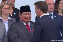 Presiden Prabowo Hadiri Bastille Day di Paris, Disambut Hangat Macron