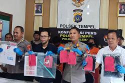3 Warga Magelang Edarkan Uang Palsu di Sleman, Modus Top Up Dompet Digital!<