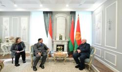 Prabowo Singgah di Belarusia, Disambut Hangat Presiden Lukashenko