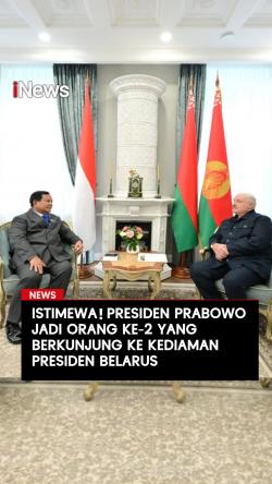 Istimewa Presiden Prabowo jadi Orang ke-2 yang Berkunjung ke Kediaman Presiden Belarus