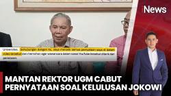 Mantan Rektor UGM Mendadak Minta Maaf usai Sebut Jokowi Tak Lulus Kuliah