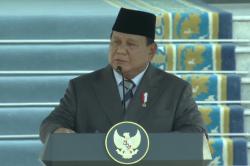 Prabowo Sebut TNI-Polri Tiang Tegaknya RI, Benteng Terakhir Kemerdekaan