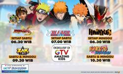 Deretan Anime Seru Setiap Sabtu dan Minggu Hanya dI GTV!